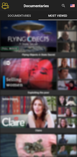 Discover Documentaries Screen 2