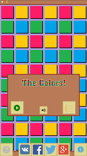 Android application The Colors! screenshort