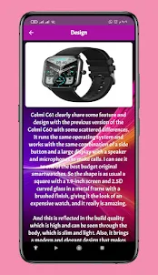 Colmi C61 smart watch Guide