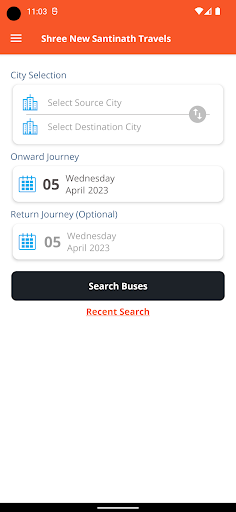 Shree New Santinath Travels Screen 2