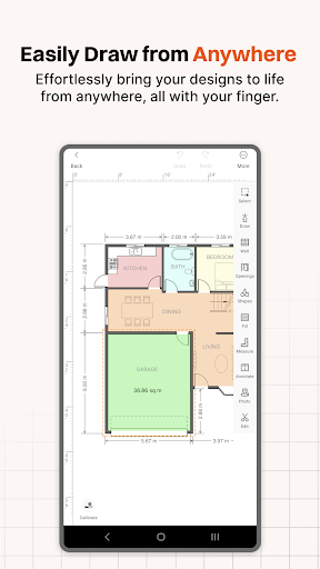 Android application ArcSite screenshort
