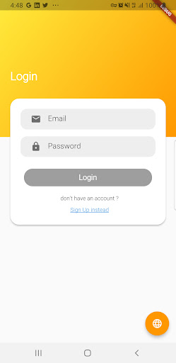 Android application الناقل السريع screenshort
