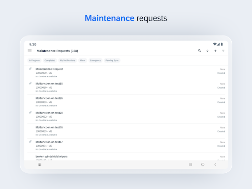 Screenshot of SAP Maintenance Assistant