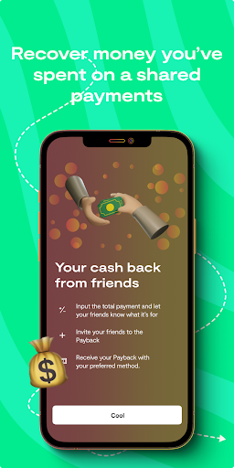 Android application SplitCash screenshort