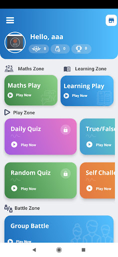 Android application CodeHero Quiz screenshort