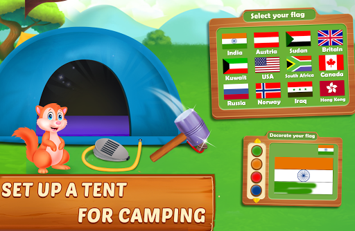 Camping Adventure Game - Family Road Trip Planner