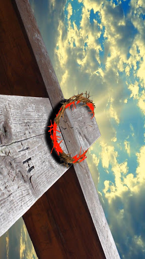Android application crucifix wallpaper screenshort