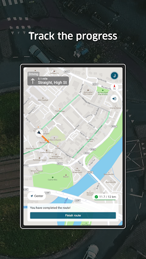 Jewel Route Navigation Screen 3