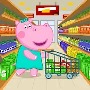 Supermercado: Juegos de compras para niños