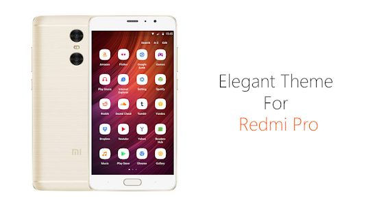 Theme - Xiaomi Redmi Pro | Red Unknown