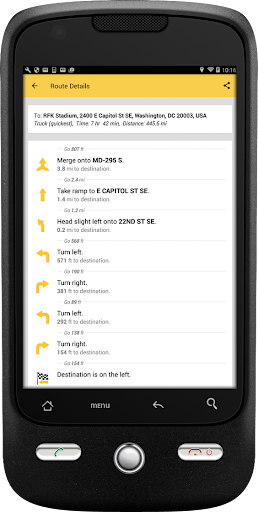 Screenshot of BUS  Routing and Navigation