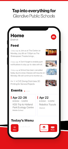 Android application Glendive Public Schools, MT screenshort