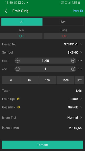 Şeker Borsa Screen 3