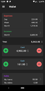 Wallet MOD APK -cost accounting (Premium) Download 3