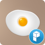 Breakfast is fried eggs theme icon