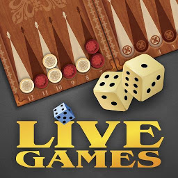 Backgammon LiveGames online հավելվածի պատկերակի նկար