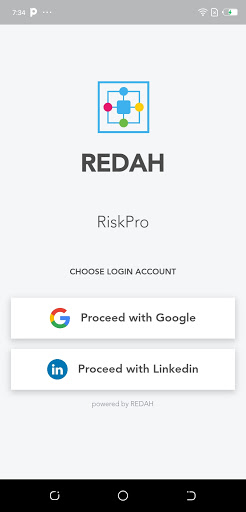 Android application REDAH screenshort