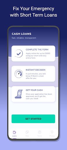 Android application Short Term Loans－Instant Quote screenshort