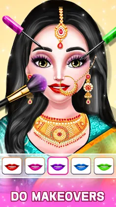 Indian Wedding Make Up Games - Screenshot 2