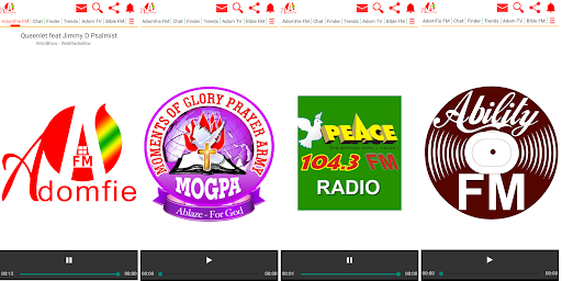 Android application Adom FM, Ghana Radio TV & Chat screenshort