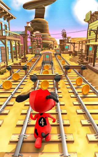 Android application Subway Runner Surfer: Dog Run screenshort