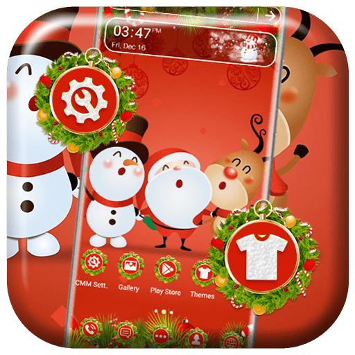 Christmas Santa Theme  Icon