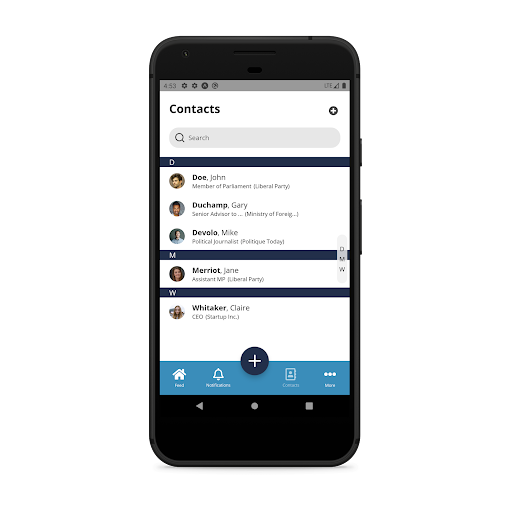 Stakeholder Engagement Tool (S Screen 2