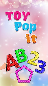 Pop it Toys: ABC Learning Game  screenshots 1