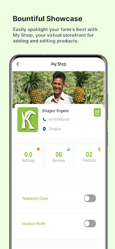 Krishaan Seller Screen 3