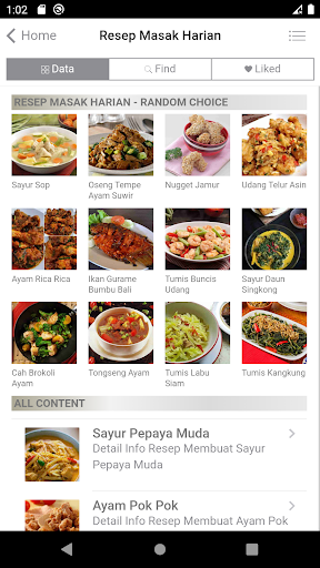 Resep Masak Sehari hari Screen 2