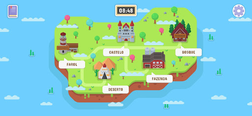 Android application Aventuras Literárias screenshort
