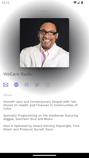 WeCare Radio Screen 3