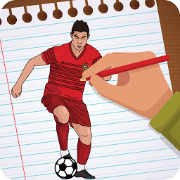 Icon image Draw & Pixel Football Players