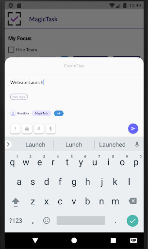 MagicTask Screen 3