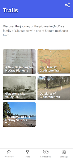 Gladstone McCray Trails Screen 2