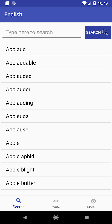 English Audio Dictionary - 3.8 - (Android)