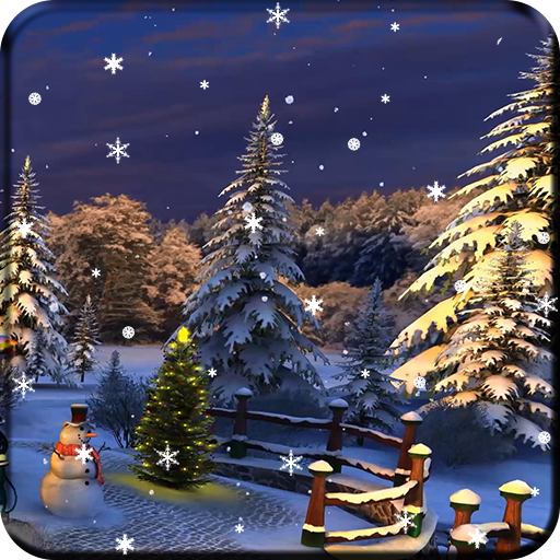 Cùng ngắm nhìn hình nền Giáng sinh đêm lung linh, ấm áp với những hạt tuyết lấp lánh như những ngôi sao. Bầu không khí Noel rực rỡ chắc chắn sẽ mang lại cho bạn cảm giác thật yêu thương và ấm áp.
