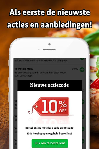 Android application La Pizza Klazienaveen screenshort