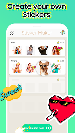 Android application Sticker Maker for WAStickers screenshort