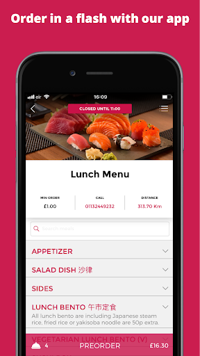 Android application Senbon Sakura Cafe & Japanese screenshort