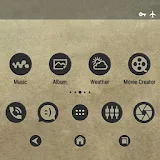 shadowy | Xperia™ Theme + icons icon
