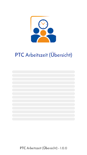 PTC Arbeitszeit (Übersicht) Screen 2
