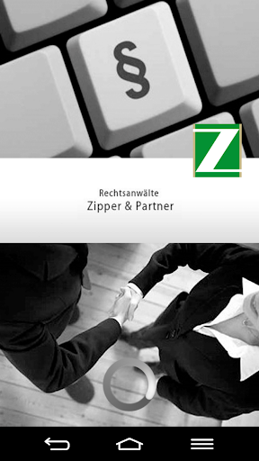 Android application Rechtsanwälte Zipper & Partner screenshort