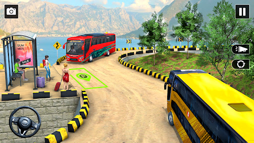 Modern Bus Simulator Games 3D Screen 3