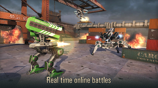 WWR: Game War Robots 5v5 PVP Best Robot Battle 3.25.4 screenshots 1