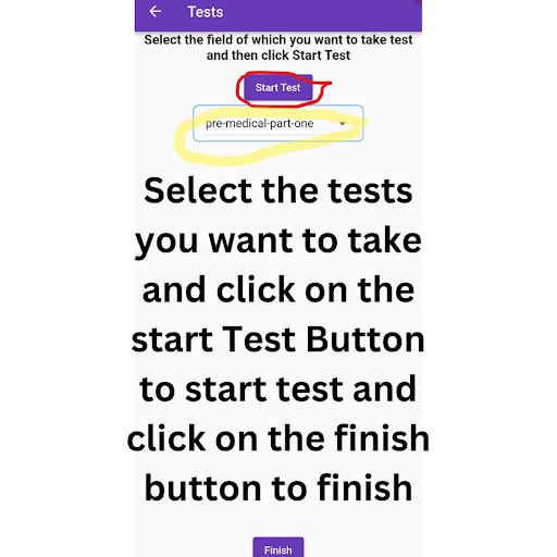 BenePrep for MDCAT Prep Screen 2