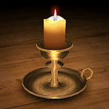 3D Melting Candle Live Wallpaper icon