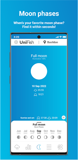 UniFish Weather Screen 3