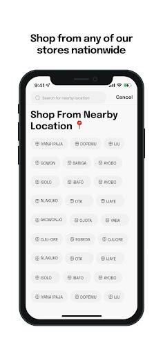 Android application Justrite App screenshort