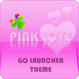 GO Launcher ex Theme Pink Love icon